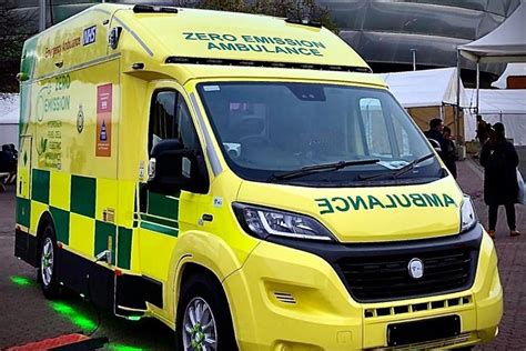 Hydrogen Powered Ambulance Drives Into Glasgow Ahead Of London Trial