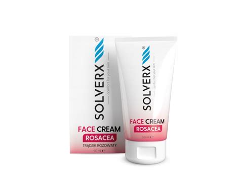 SOLVERX Rosacea Krem do twarzy na trądzik różowaty z trądzikiem