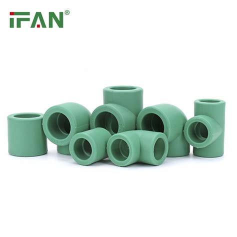 Ifan Factory Price Green Colour High Pressure Pn Polypropylene Socket