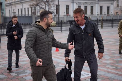 Sean Penn To Release War Documentary With Ukrainian President Volodymyr