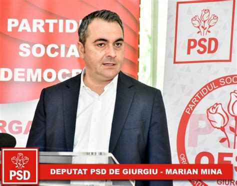 Pre Edintele Psd Giurgiu Deputatul Marian Mina Peste De Milioane