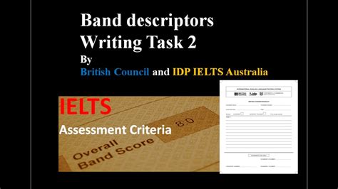 Ielts Writing Task 1 Band Descriptors