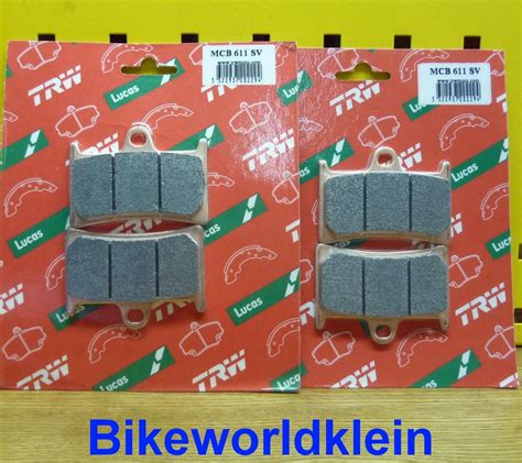 Bremsbeläge Vorne Yamaha FZS 600 RJ02 FZS 1000 RN06 MCB 611 SV Fazer