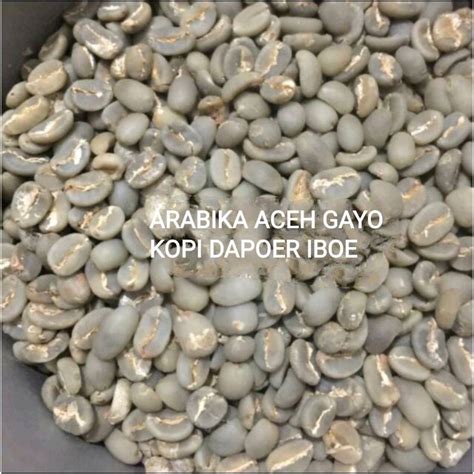 Jual Biji Kopi Green Bean Biji Kopi Arabika Aceh Gayo Kg Proses Semi