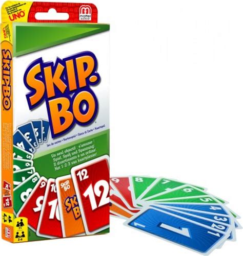 Skip Bo Original Skipbo Kartenspiel Mattel Games Timmi Spielwaren