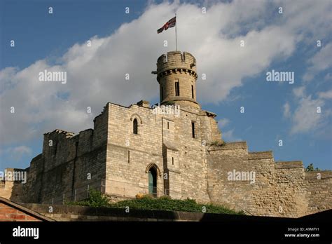 Lincoln Castle Lincoln Lincolnshire England Uk Stock Photo Alamy