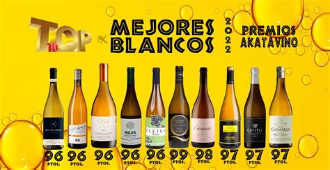 Los vinos blancos más premiados y valorados a nivel mundial