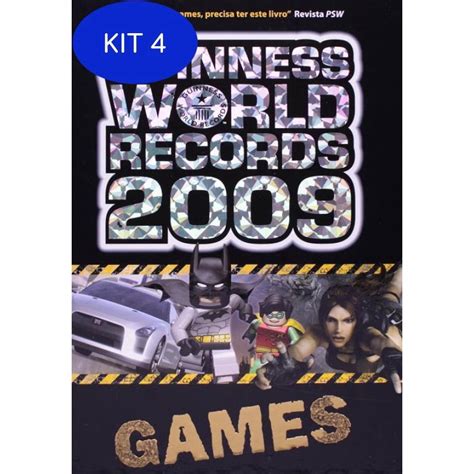 Kit Livro Guinness World Records Games Submarino