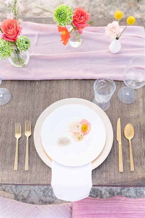 This Pink Toned Elopement Inspiration Took To The Sky In A Hot Air Balloon