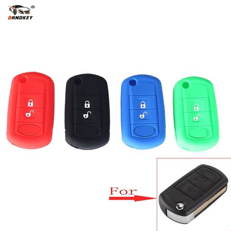 Dandkey 20x Key Cover Silicone 2 Buttons Remotefor Land Rover Range