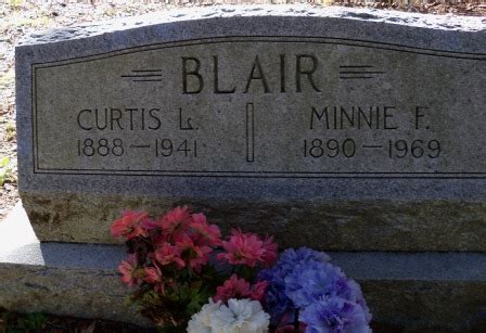 Minnie Dell Fort Blair 1890 1969 Monumento Find A Grave