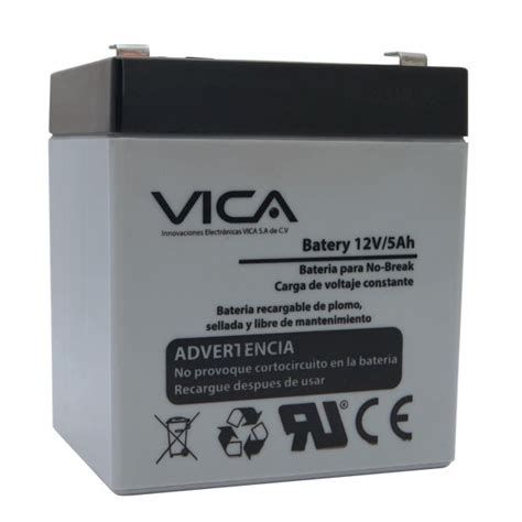 Batería VICA VIC12 5A 12V 5AH Para No Break