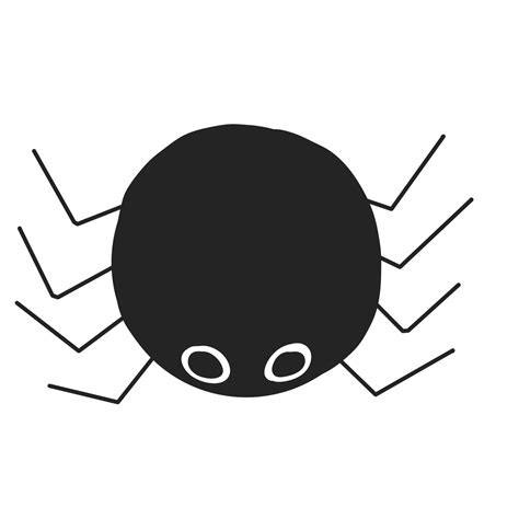 Spider monster cute horror halloween 26518258 PNG