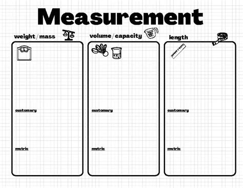 measurement notes length massweight capacityvolume tpt