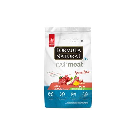 Ração Fórmula Natural Fresh Meat Sensitive Cães Adultos Portes Mini e