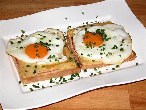 Schinken K Se Toast Mit Spiegelei Von Cyberlady Chefkoch