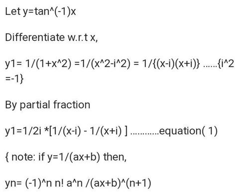 Derivative of 2 tan inverse x 211364-Nth derivative of 2 tan inverse x ...