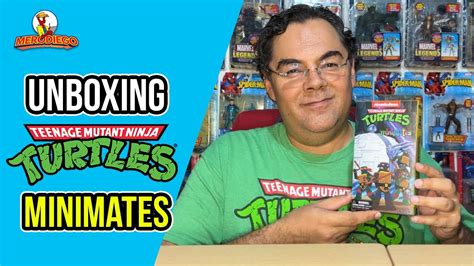 Unboxing Tortugas Ninja MiniMates YouTube