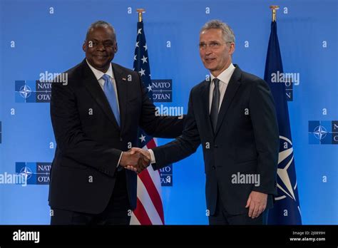 Brussels Belgium Th Mar U S Secretary Of Defense Lloyd J