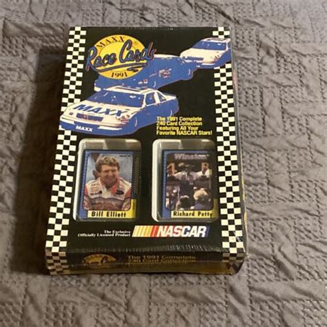 Maxx Race Cards 1991 Nascar Sealed Trading Card Complete Set 240