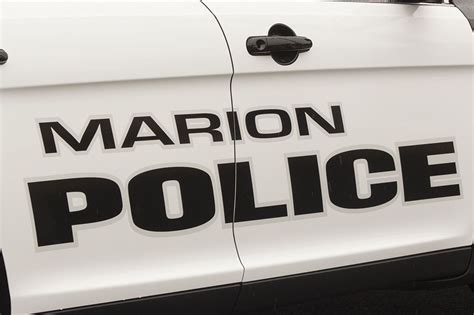 Marion Police Report for Thursday, May 20, 2021