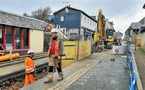 À Ploubazlanec fin des travaux au centre bourg retour à la normale