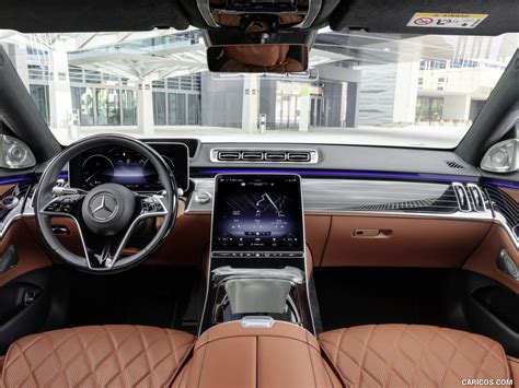 2021 Mercedes Benz S Class Color Leather Siena Brown Interior Cockpit Hd Wallpaper 108