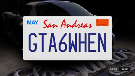 Custom License Plate Gta Online 2024 - Vania Janeczka