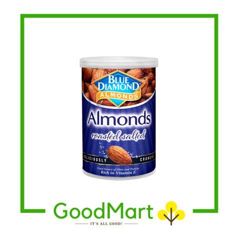 Blue Diamond Roasted Salted Almonds G In Can Lazada Ph