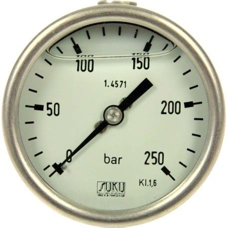 Pressure Gauge Industry Fillable Glycerine Filling Chemical Low Cost