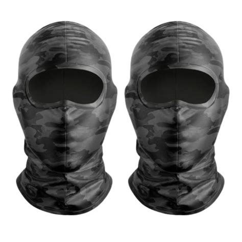 KIT 2 Touca Ninja Balaclava Máscara Motoboy Proteção Térmica Camuflada