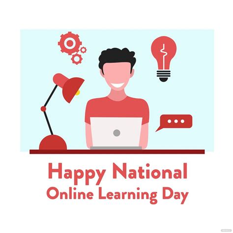 national  learning day whatsapp post template edit
