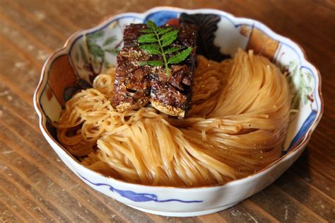 焼鯖そうめん 日本の食べ物用語辞典