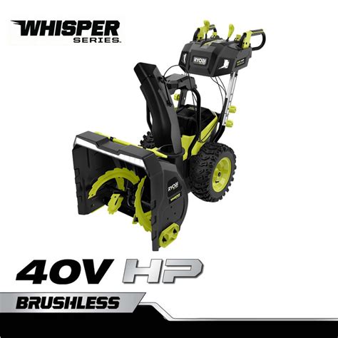 V Hp Brushless Whisper Series Two Stage Ryobi Tools