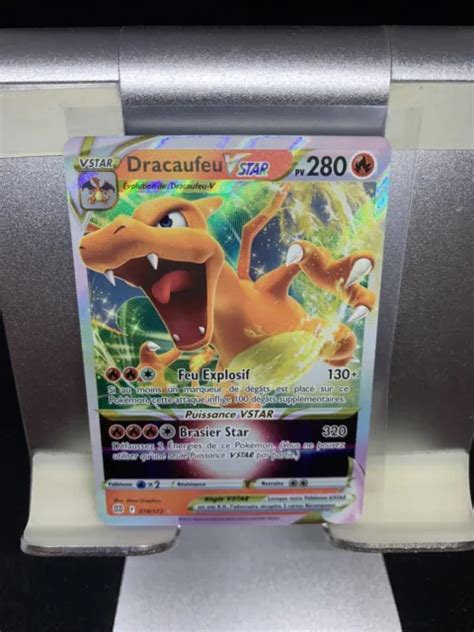 CARTE POKÉMON Dracaufeu Vstar 018 172 Stars Etincelantes Française