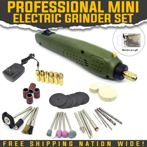 Professional Super Mini Electric Grinding Set V Dc Drill Grinder Tool