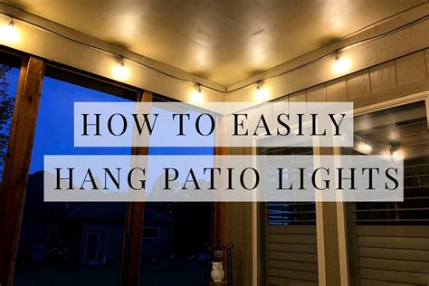 How To Hang String Lights From Porch Ceiling Shelly Lighting