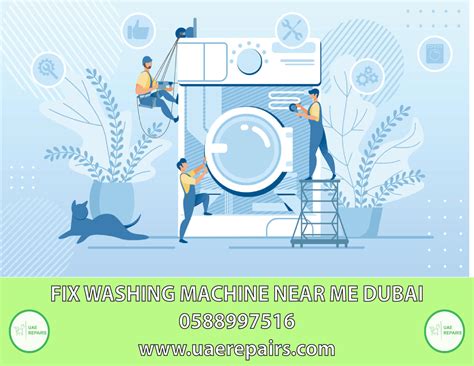 Fix Washing Machine Dubai 0588997516 Appliances Maintenance