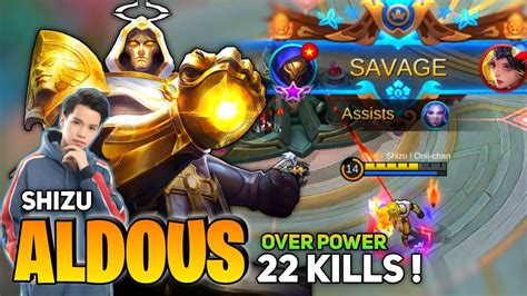 SAVAGE 22 Kill Aldous Shizu Is Back Former Top 1 Global Aldous By