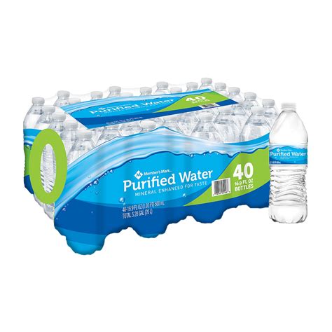 Water Butlers Members Mark Purified Water 169oz Bottles 40 Ct