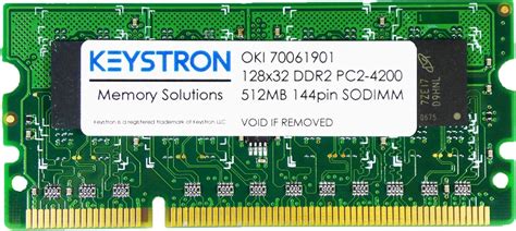 Keystron 512MB DDR2 144Pin Memory RAM For OKI Color Printer B721dn