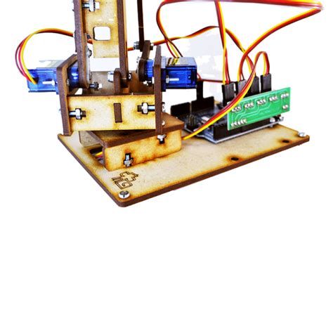 Brazo Róbotico para Arduino en MDF