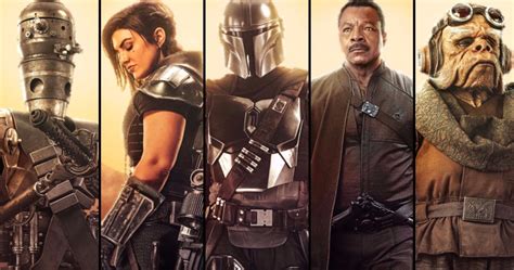 The Mandalorian Character Posters Arrive, New Trailer Drops Tonight