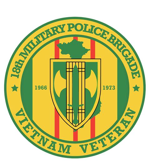 Th Military Police Brigade Vietnam Veteran Decal Vietnam Veteran