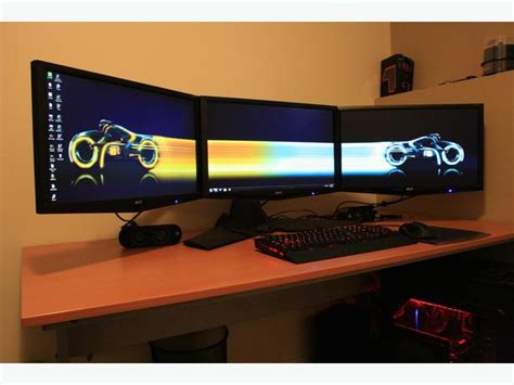 Triple Monitor Gaming Setup! Saanich, Victoria