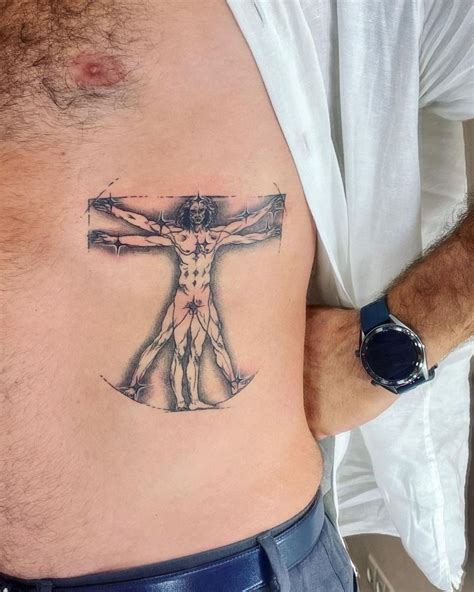 30 Unique Vitruvian Man Tattoos For Your Inspiration Style VP Page 26