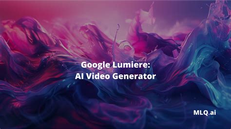 Google Releases Ai Video Generator Lumiere