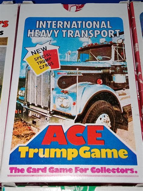 Heavy Transport Vintage Ace Super Trump Card Game | Lazada PH