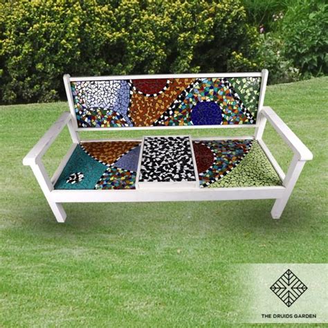 Mosaic Garden Bench The Druids Garden