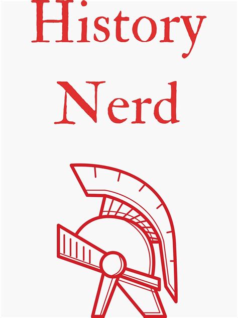 History Nerd Design Sticker By Americaattitude Redbubble